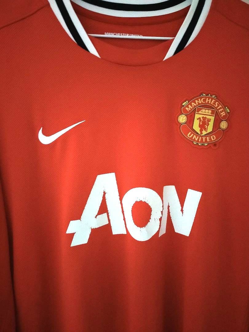 【激レア】マンU ルーニー 11/12 長袖ユニフォーム XLサイズ