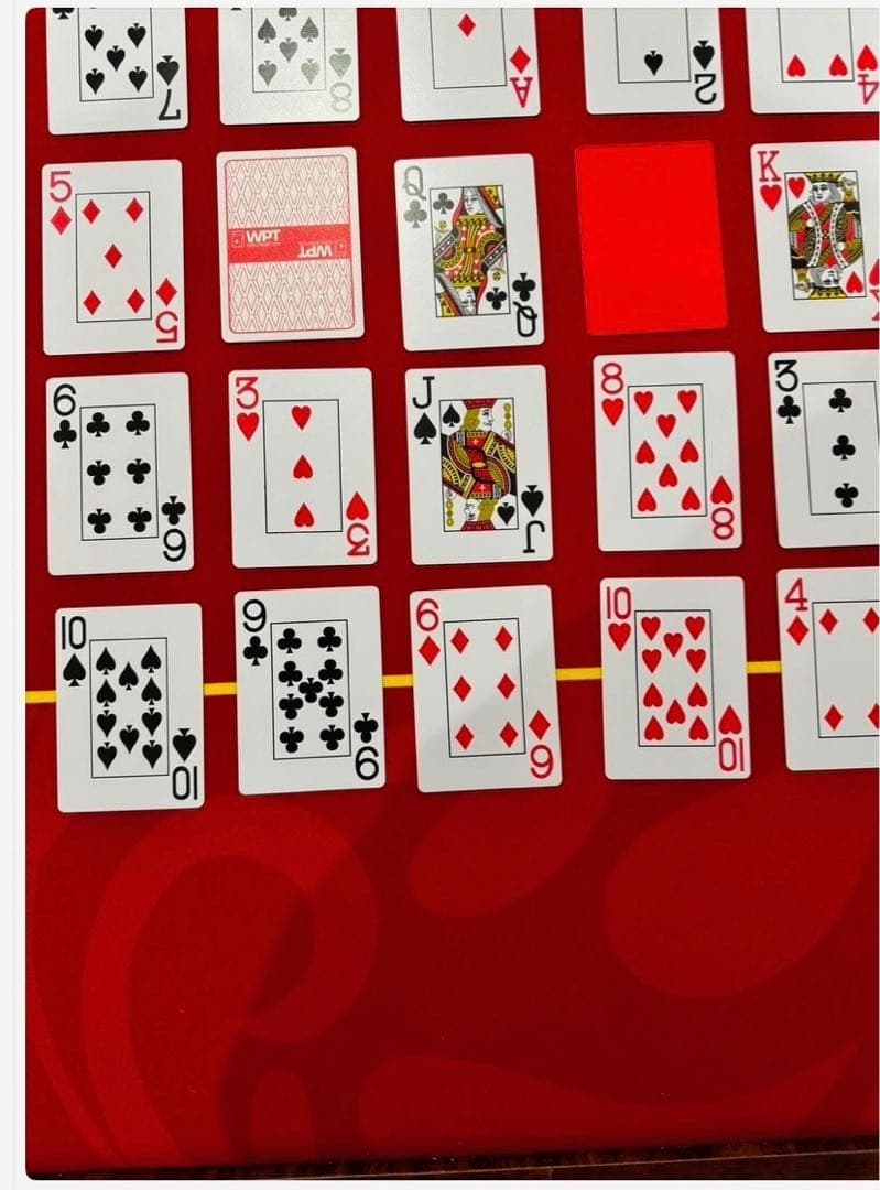 WPTポーカートランプ　赤・青 5セット ※セール中