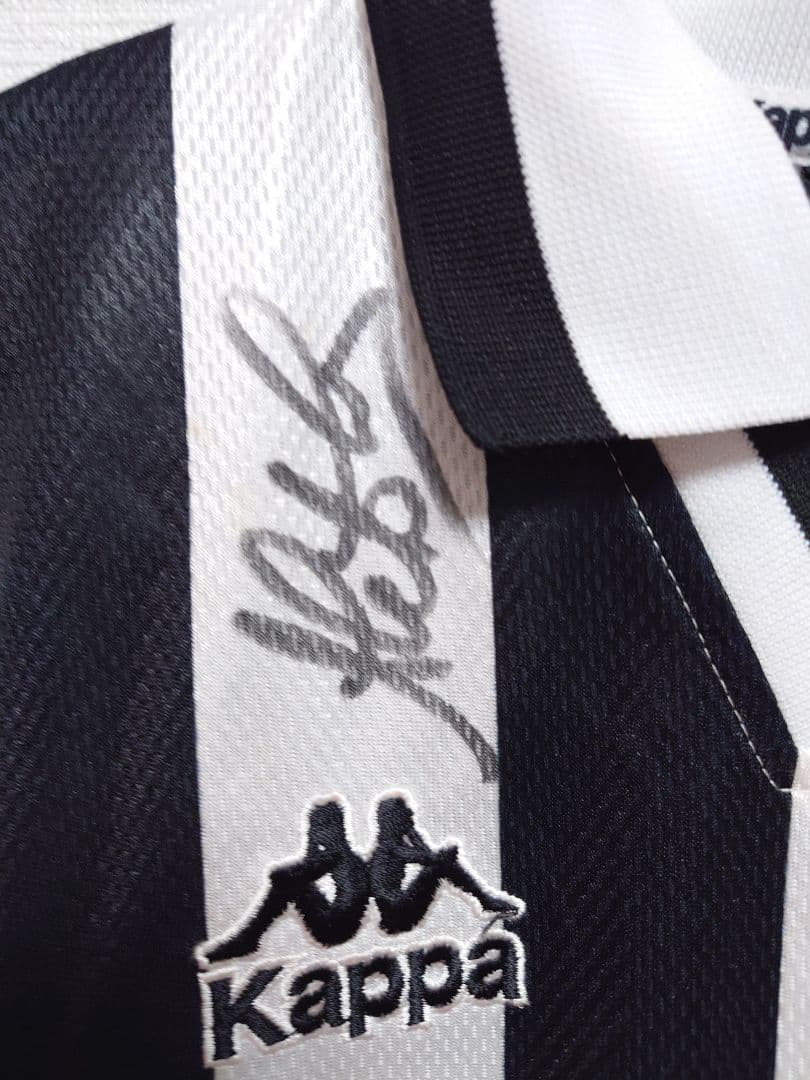 a*0様 Kappa　ユベントス　デルピエロ　サイン入ユニフォーム　シリアルナン