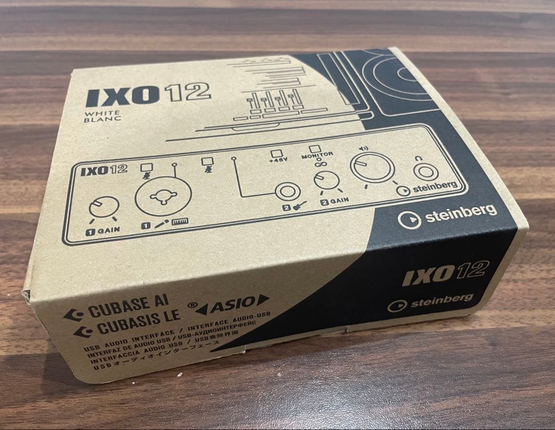 Steinberg IXO12 ホワイト オーディオインターフェイス