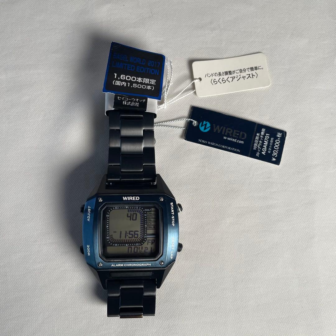 【未使用】セイコー ワイアード デジボーグ　ビームス　1600本　限定 モデル