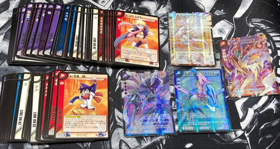 ライブオンXZ 第1弾 全92種＋MR4種 各1枚フルコンプリートセット