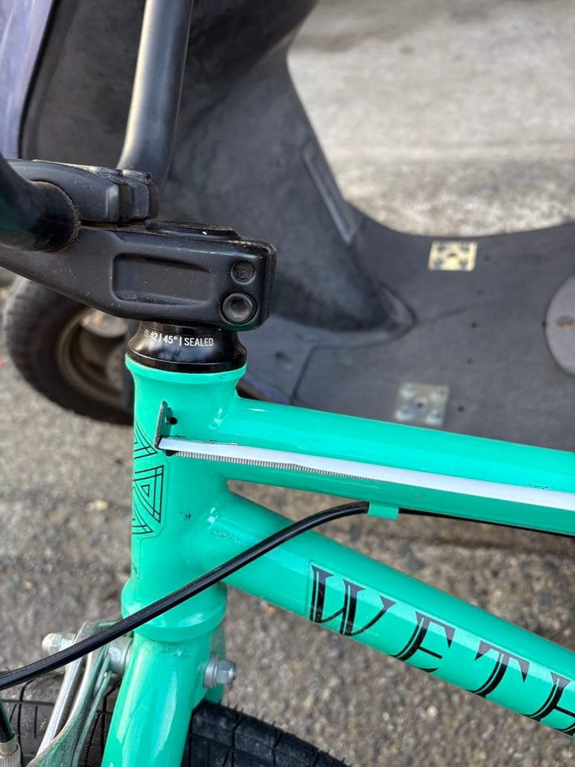 We The People BMX 自転車 アクアブルー