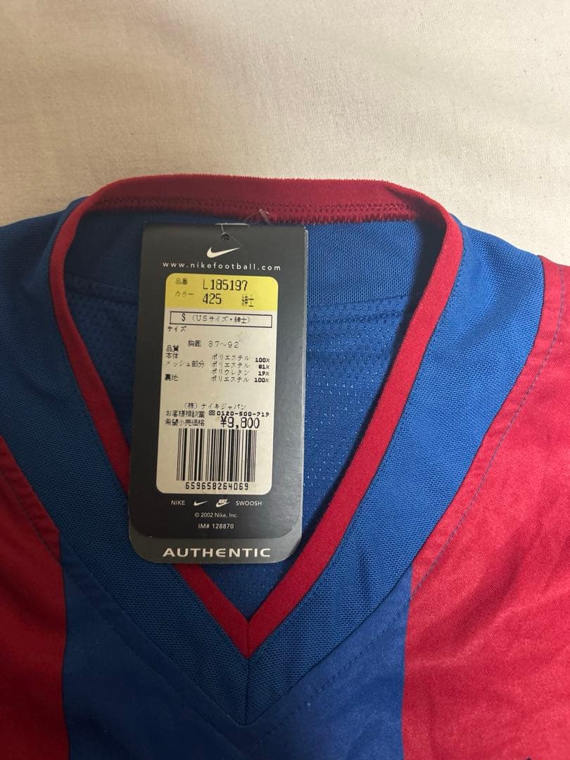 NIKE 2002-03 FCバルセロナ 1st ホーム ユニフォーム 新品タグ