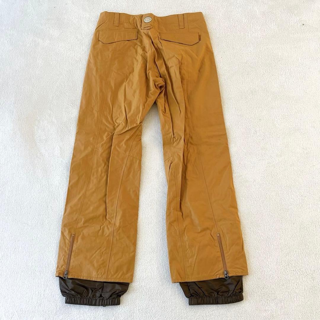 BURTON バートン スノーボードパンツ ロゴ刺繍 ベージュ 大きいサイズL