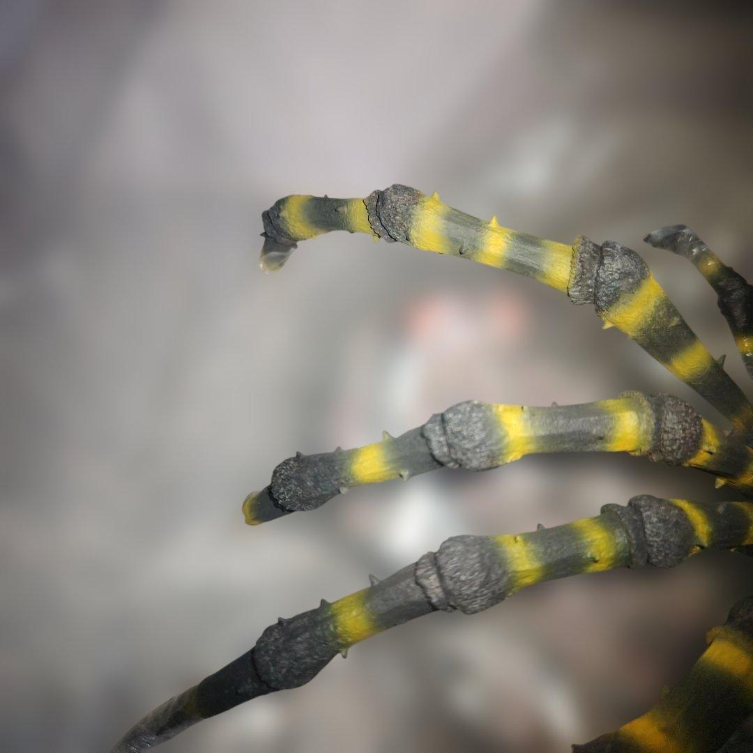 東宝大怪獣シリーズ　クモンガ　少年リック限定版　カマキラス台座付属　フィギュア