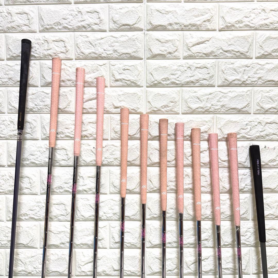 ゴルフセット　初心者応援　Mizuno レディース　ドライバー2本　右打ち