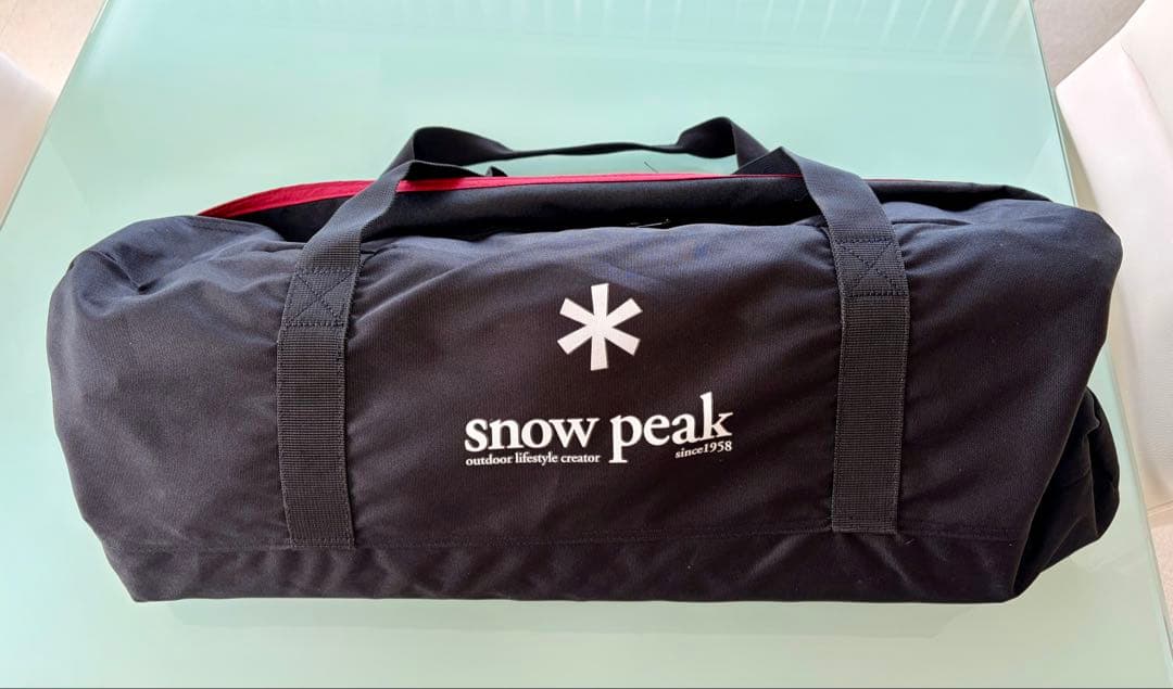 スノーピーク リビングシェルロングPro. レッドフレームセット PG-282