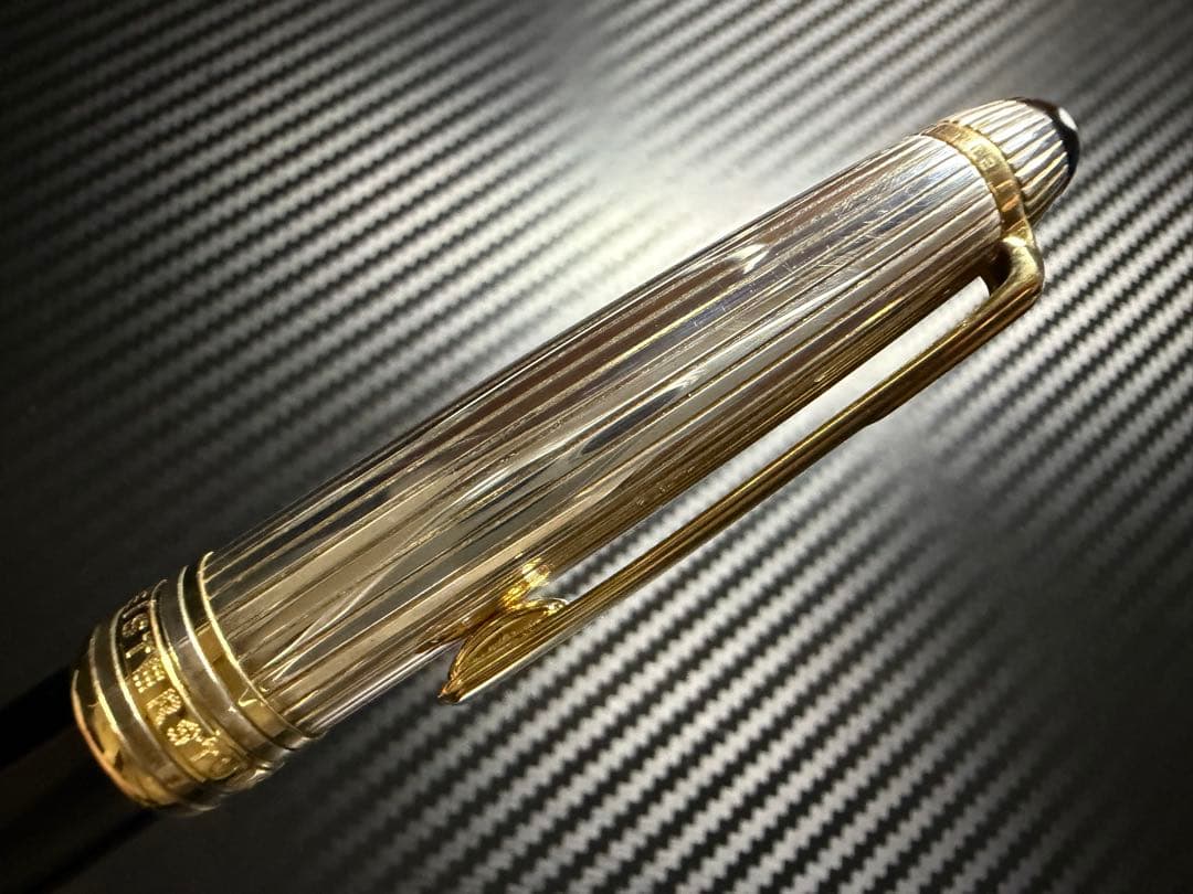 極美 モンブラン 1641 ソリテール ドゥエ ボールペン スターリングシルバー