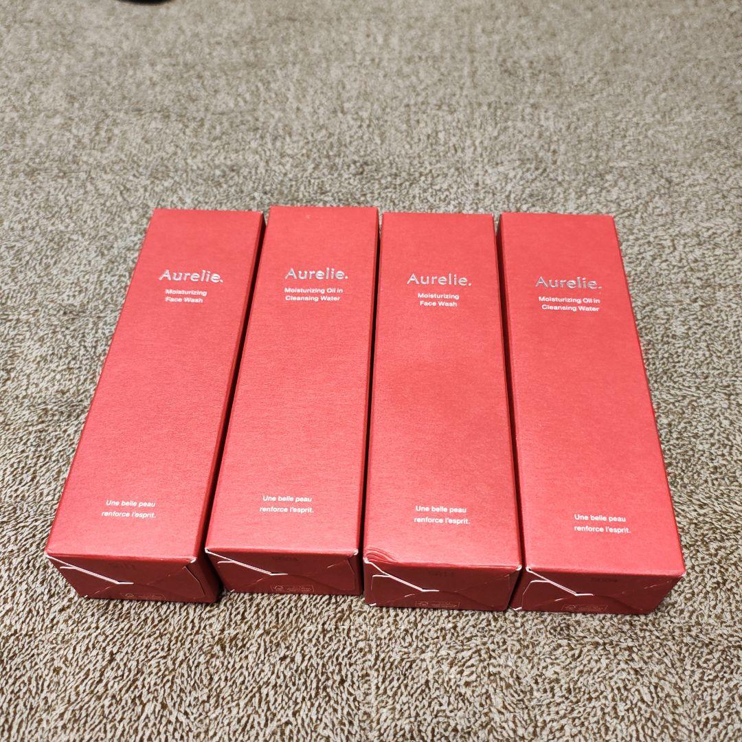 オレリー【洗顔料】【オイルインクレンジングウォーター】のセット2組 未開封商品