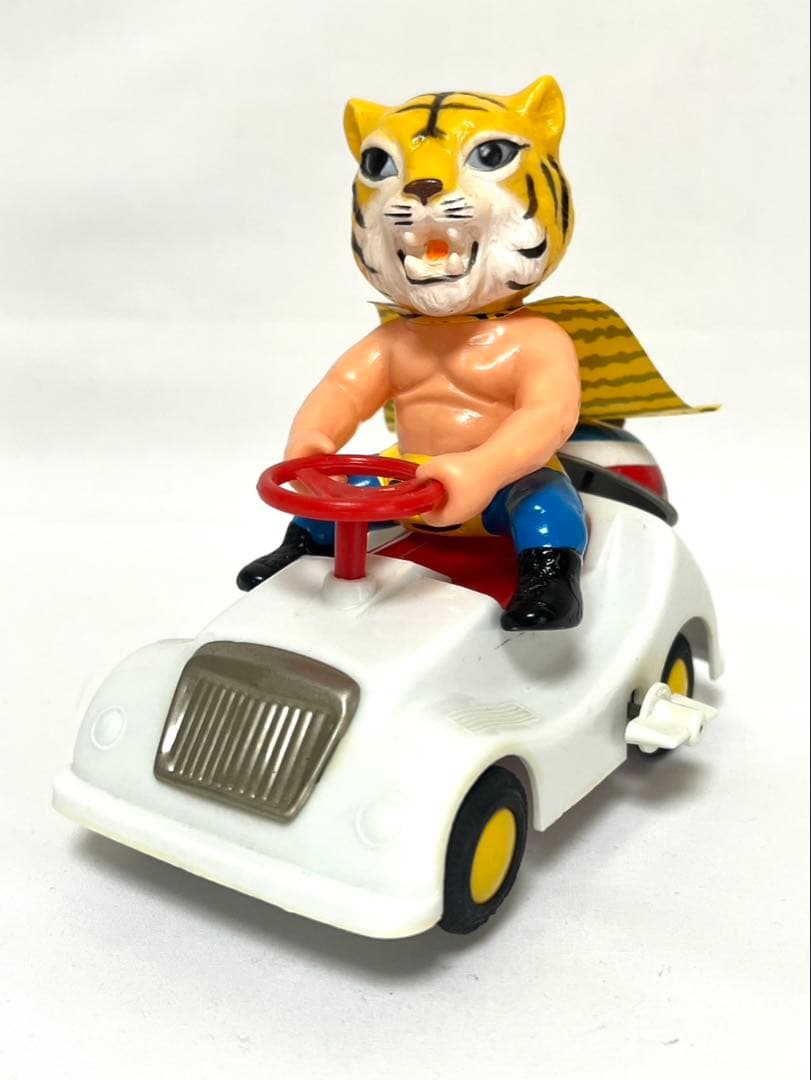 マスダヤ タイガーマスク ゼンマイカー（ポピー 旧バンダイ マルサン マスダヤ