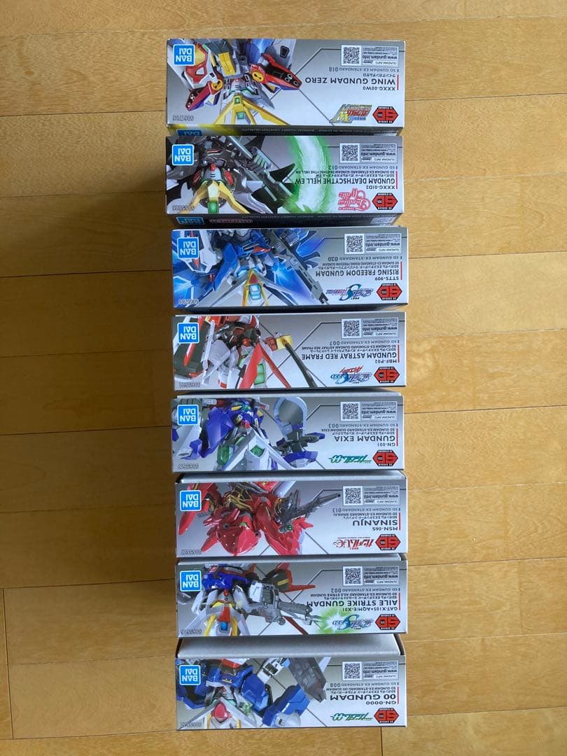 SDガンダム EXスタンダード プラモデル ガンプラ 組立品 8個セット