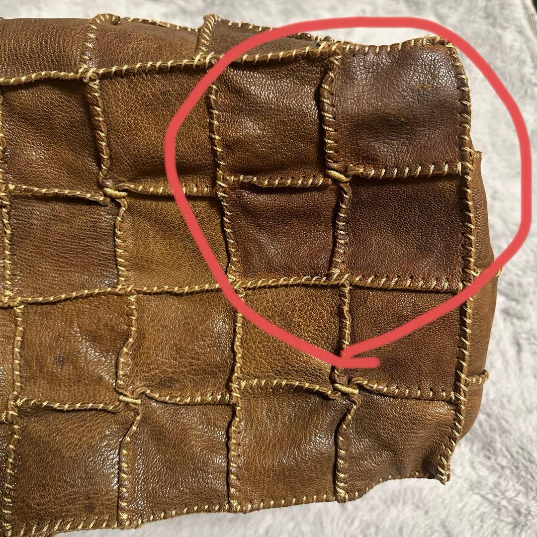 ジャマンピエッシュJamin Puech トートバッグ　ブラウン HONU オヌ