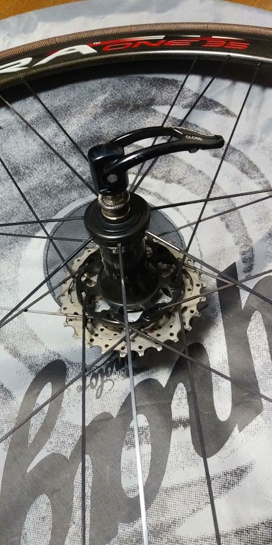 パタパタ　カンパニョーロ ボーラワン 35 チューブラー10速