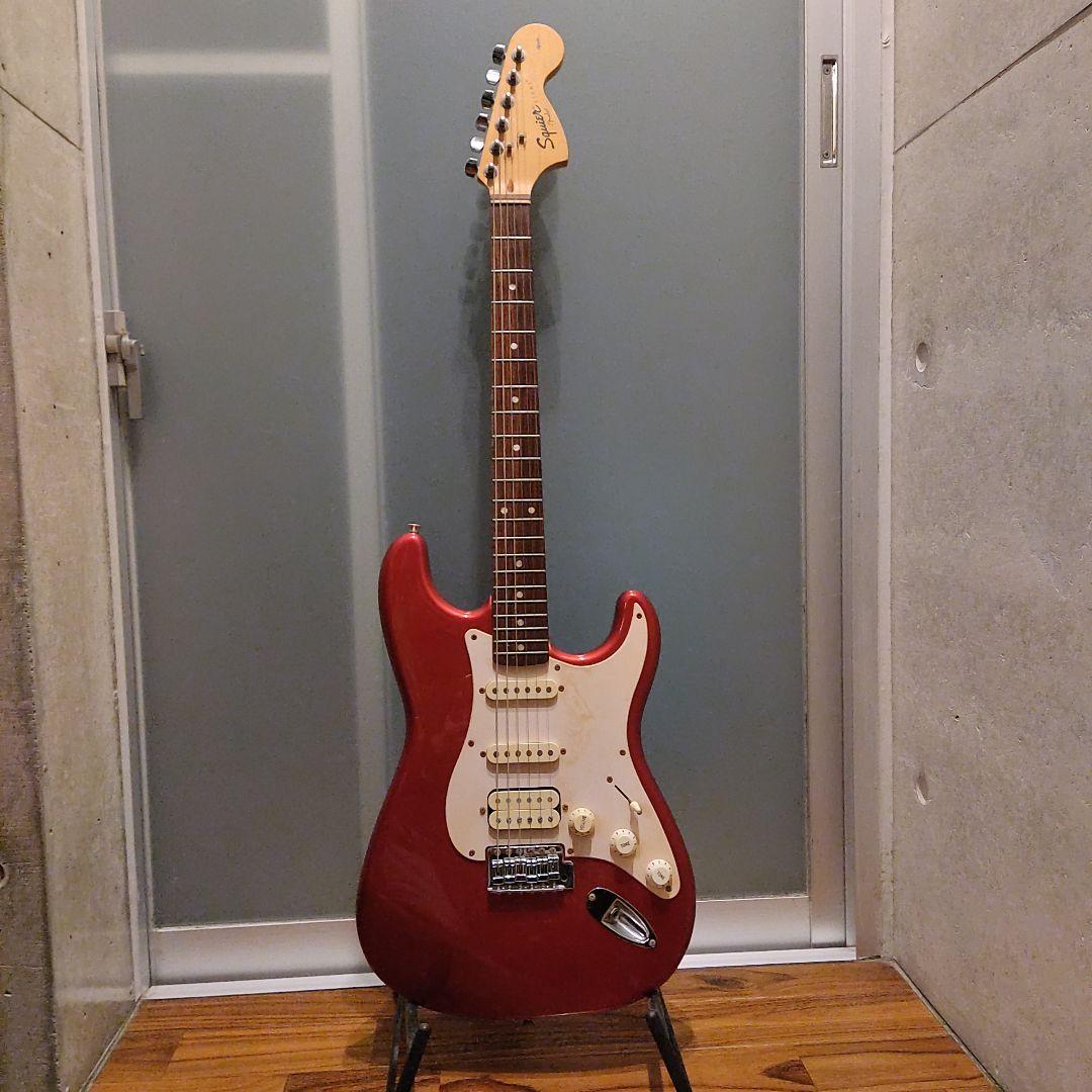 Squier Stratocaster レッド