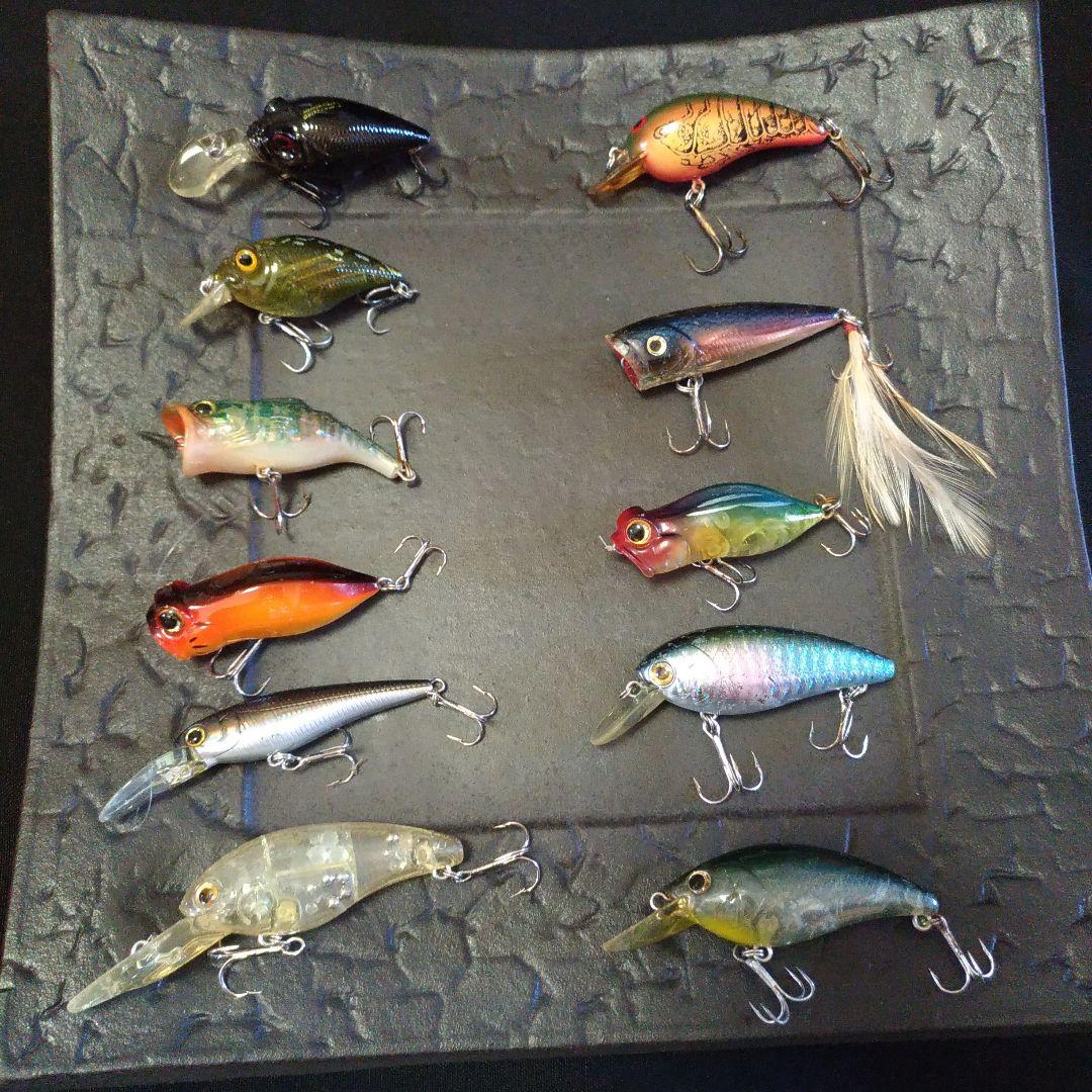 釣り用。ルアー。19個。スレ、キズ、使用感ございます。