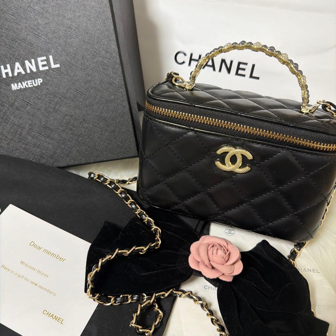 CHANEL(シャネル)ノベルティ★バニティ型 ミニショルダーバッグ★即発★箱付