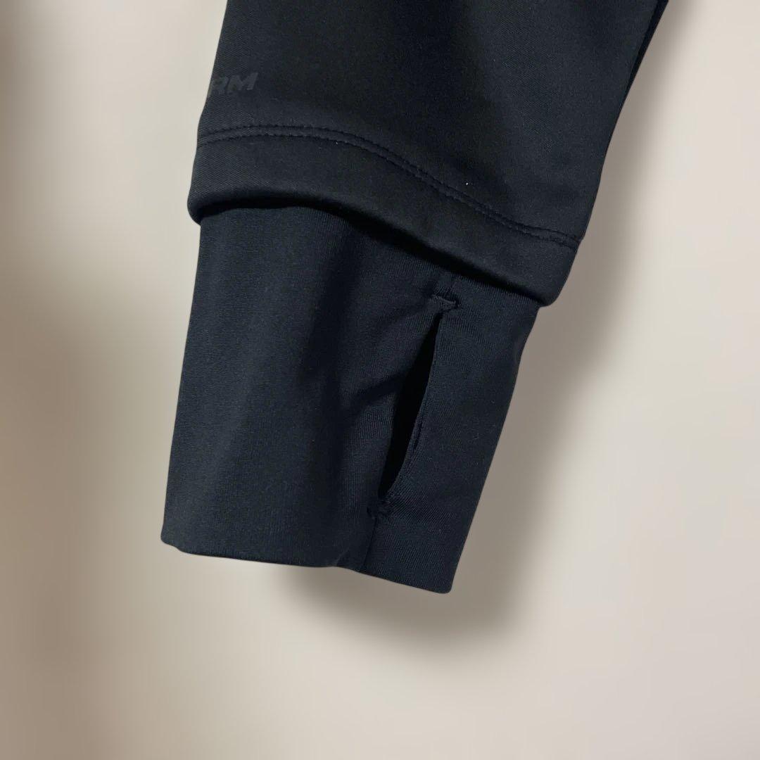 アンダーアーマー ウィンターニット　上下セット ブラック　ジャージ