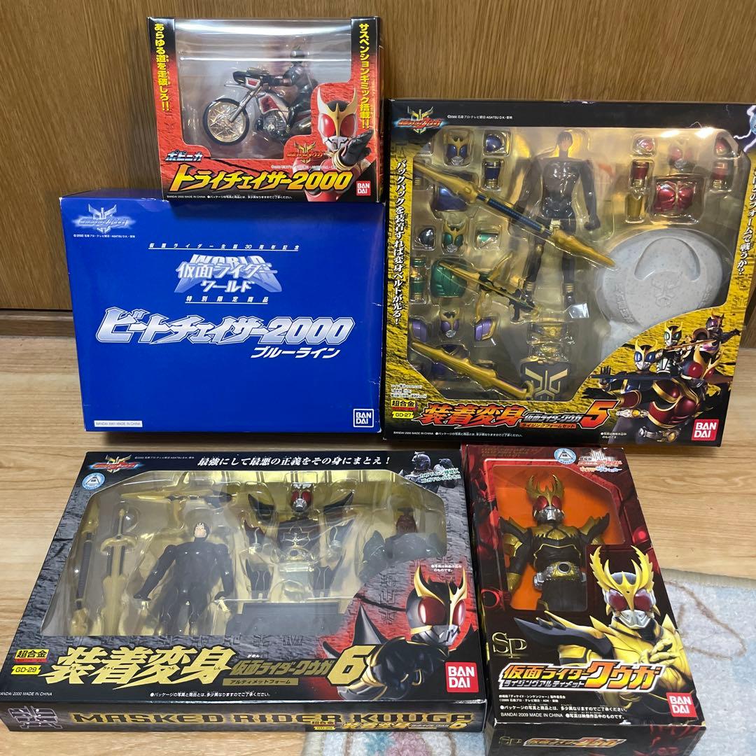 バンダイ　装着変身 仮面クウガ　他セット　アギト　龍騎　ファイズ