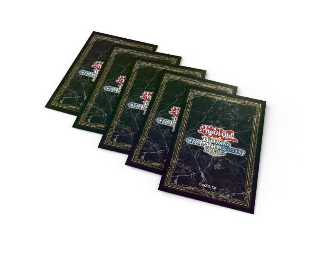 WCS2025 パリ デュエルセットのスリーブ黒 未開封