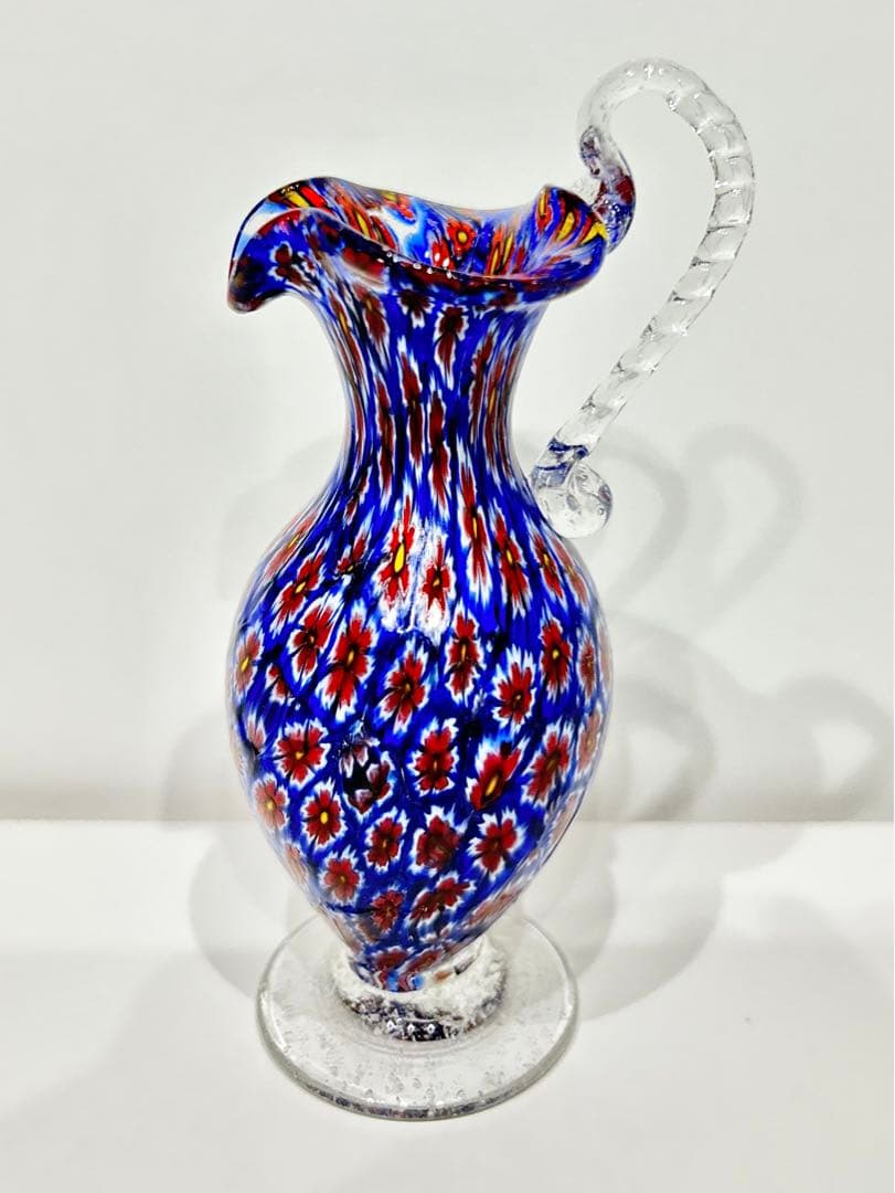 ベネチア ガラス ミルフィオリ MURANO ムラーノ ヴェネチアン ムラノ2点