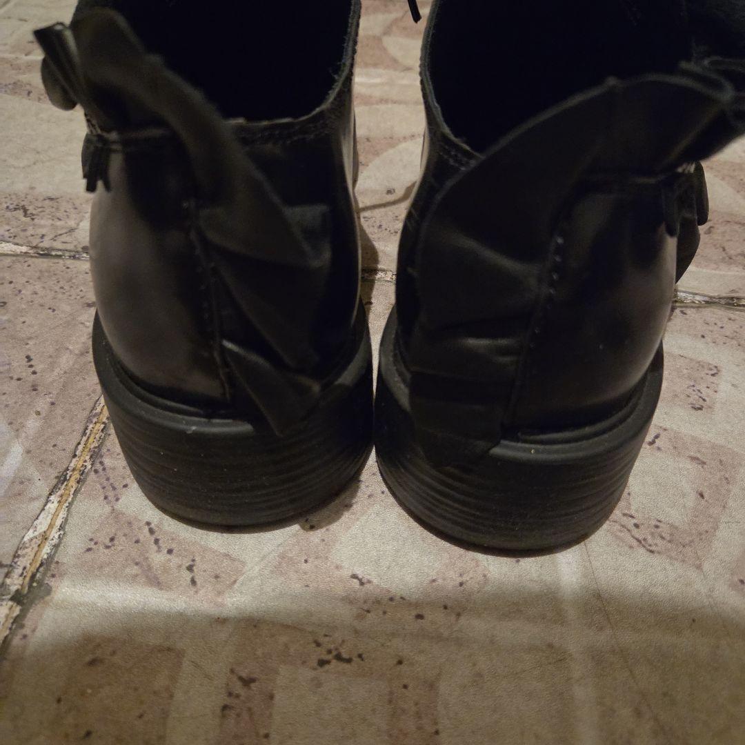 CAMPER　レザーシューズ　フリルシューズ