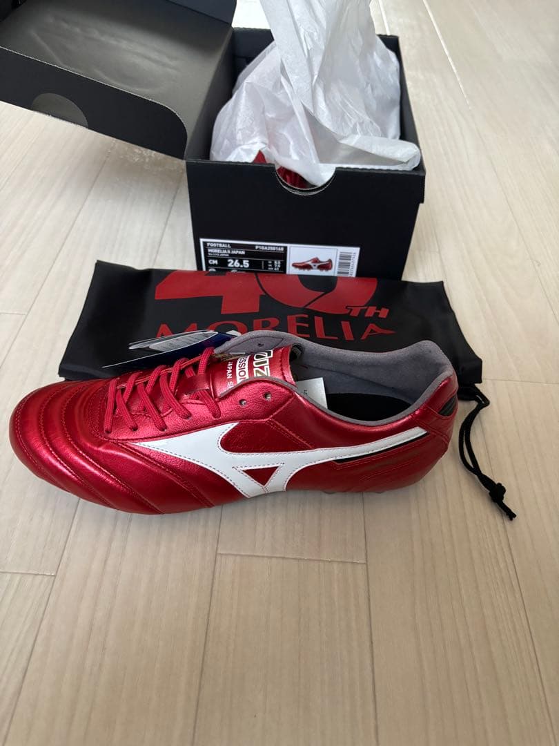 モレリア 2 JAPAN ショートタン レッド