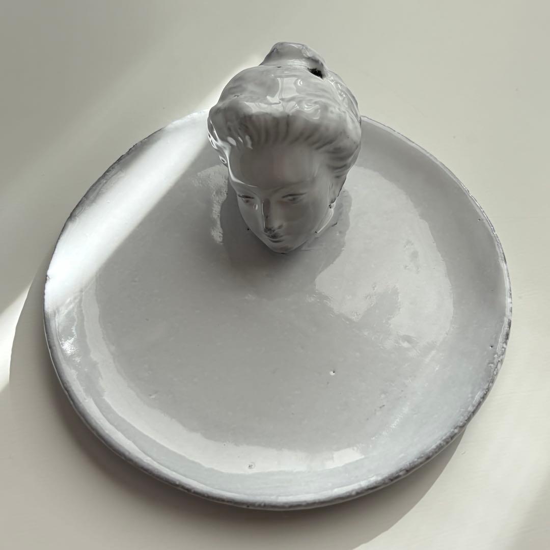 Astier de Villatte お香たて 小皿 マリーアントワネット