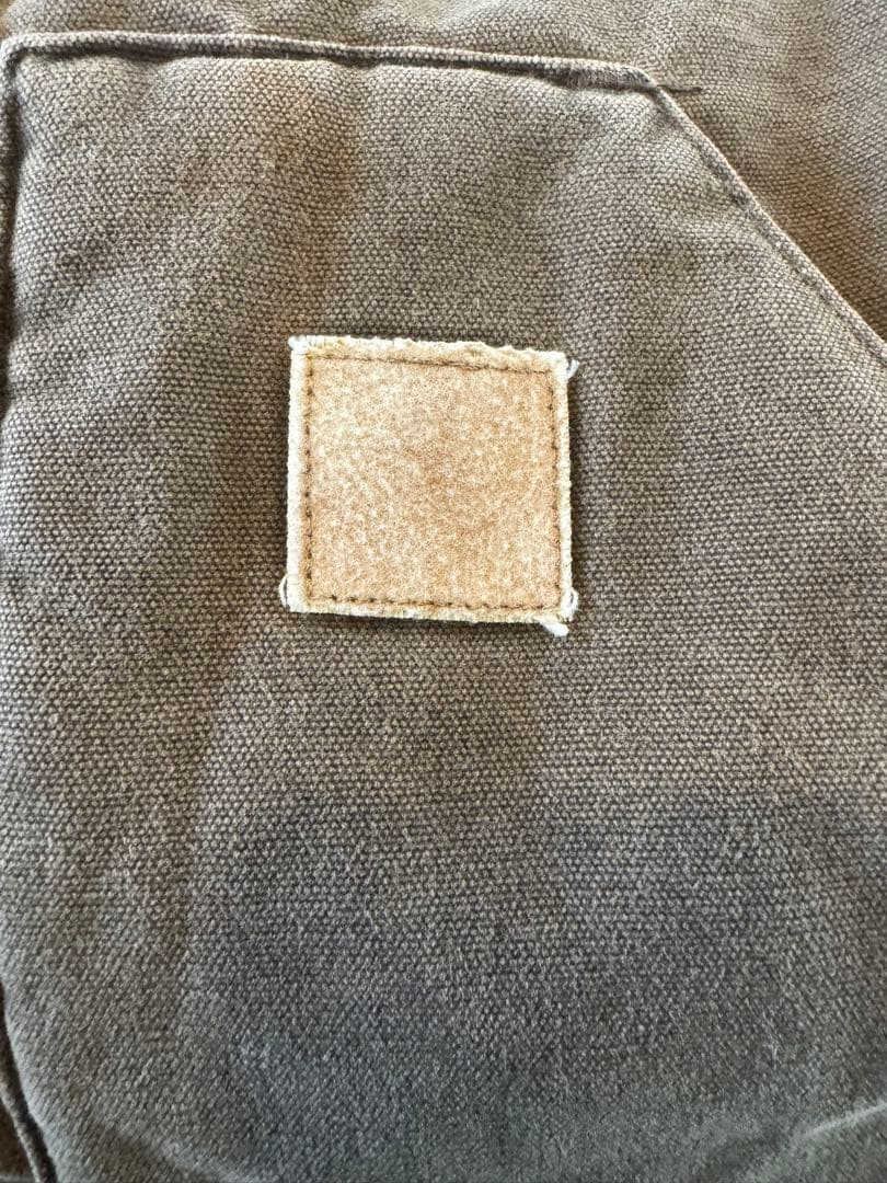 USA製　カーハート ダックベスト　フェード　XL ビッグサイズ