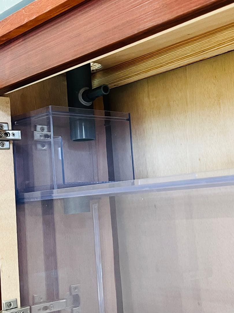 激レア　一台のみ！　1200ｘ300ｘ300㎜オーバーフロー水槽 セット