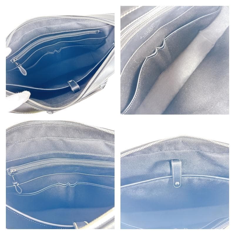 けんこ バーバリー ブラウン チェック エインズワース ブリーフケース