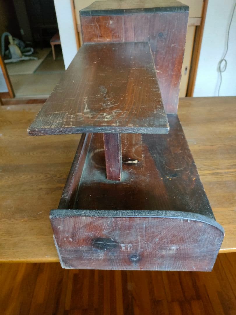 レトロな和箪笥　横85cm 奥行29cm 高さ40cm　民芸家具　棚　古民具