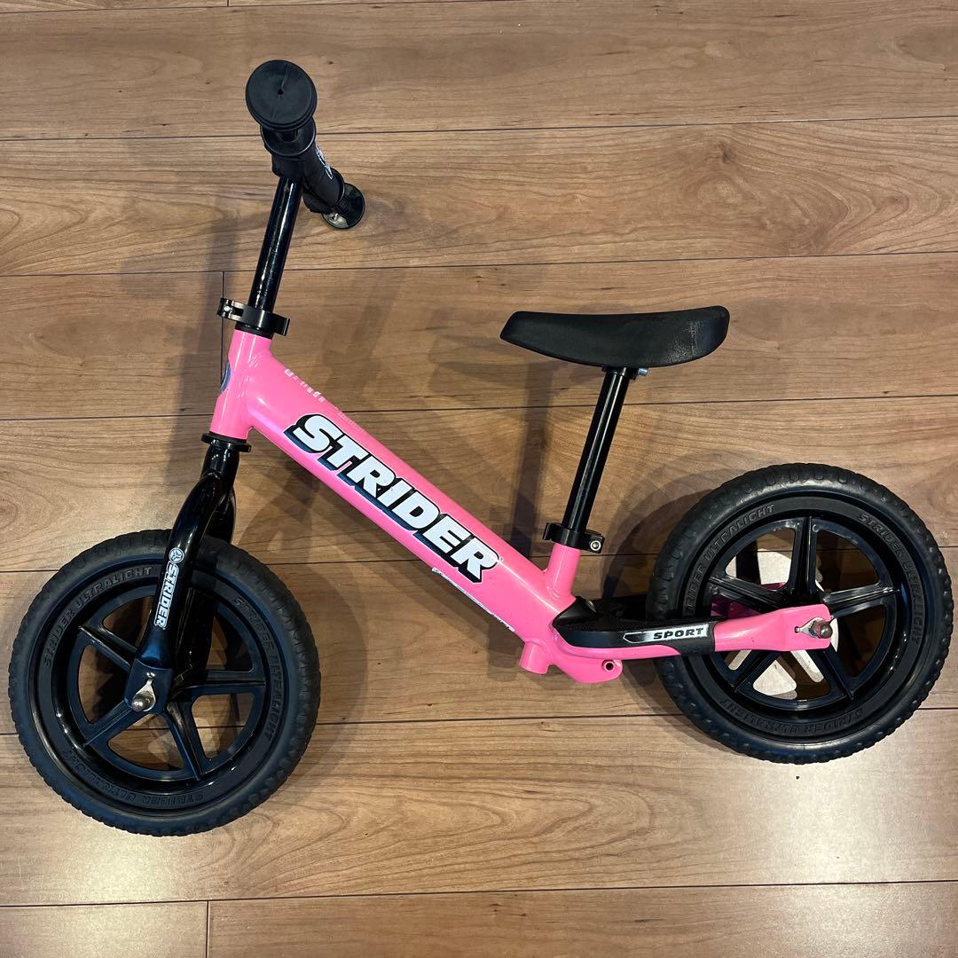 ストライダー　STRIDER 12 Sport バランスバイク ピンク