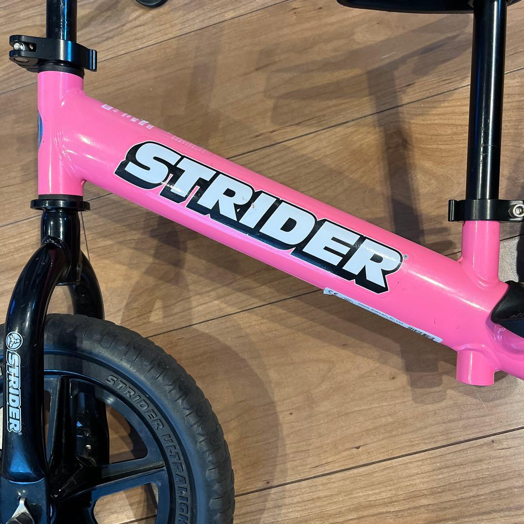 ストライダー　STRIDER 12 Sport バランスバイク ピンク