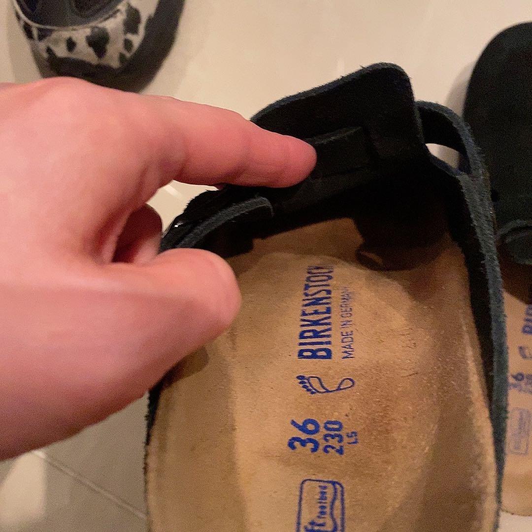 BIRKENSTOCK ビルケンシュトック　ボストン　ブラック 36