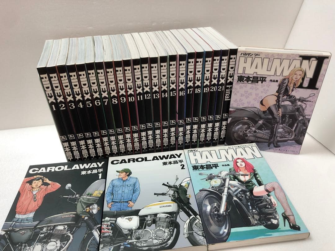 RIDEX Halman CAROLAWAY 東本昌平　セット