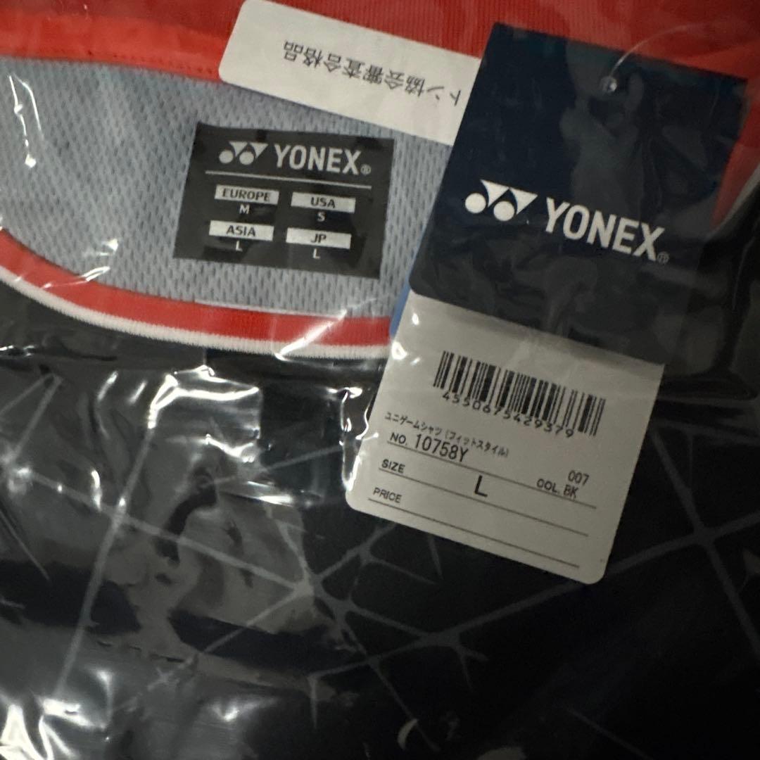 【新品】YONEX バドミントン テニス ゲームシャツ NTT東日本10758Y