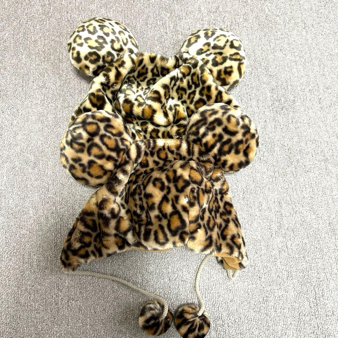 東京ディズニーリゾート ヒョウ柄　ミニー ファンキャップ　2個セット