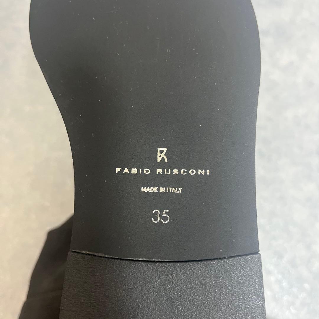 【新品】定4.3万　ファビオルスコーニ インヒール　ロングブーツ　22〜22.5