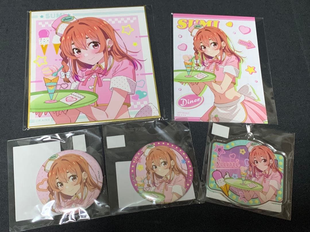 彼女、お借りします 真夏のアイス屋さん 桜沢 墨 グッズセット　1セット限定！