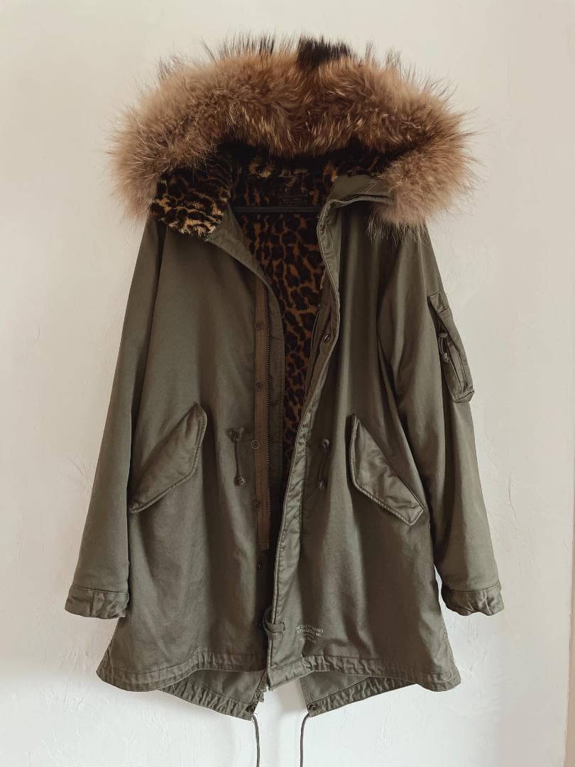 ワコマリア レオパード モッズコート S WACKO MARIA