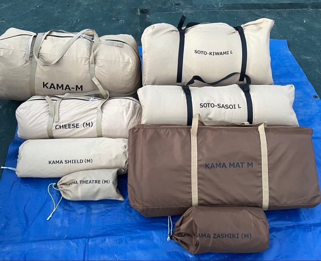 DOD カマボコテント3 他一式　 セット売りのみ