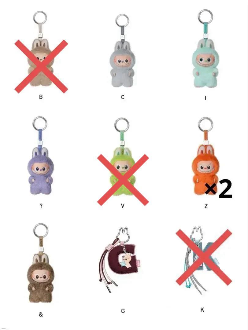 【正規品】ラブブ イニシャル pin for love