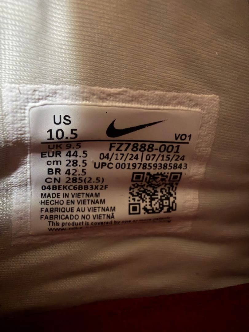 NIKEバスケットシューズ ズーム レブロン