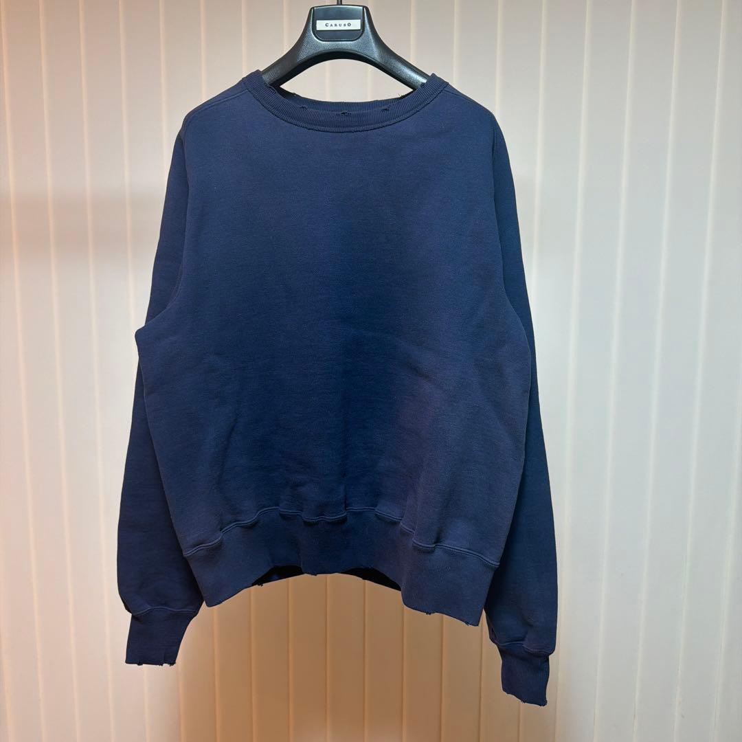 ★★キョロ坊 専用★★WHITESVILLE ダメージ クルーネックスウェット