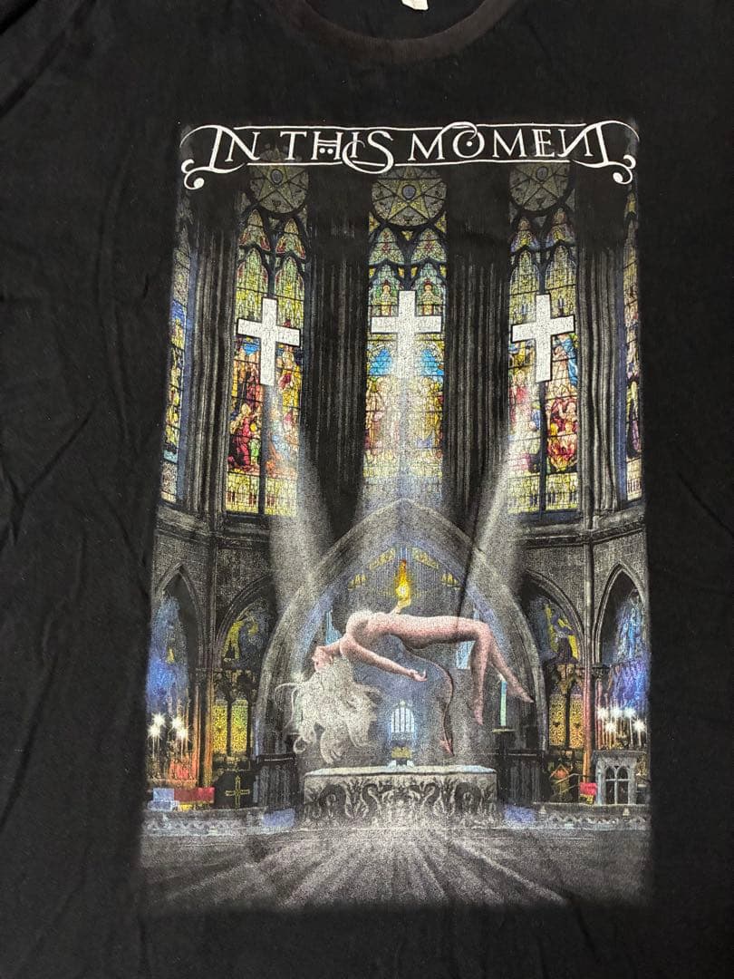 00s IN THIS MOMENTバンドTシャツXLエロTビンテージアートT