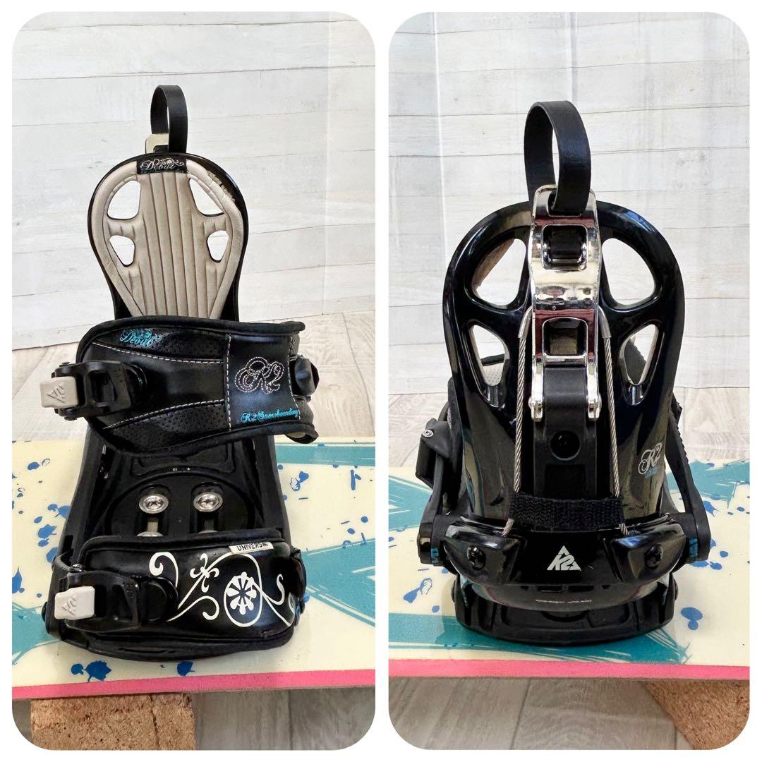 レディースボードセット　SABRINA 145㎝　K2 Mサイズ　ブーツ 23㎝