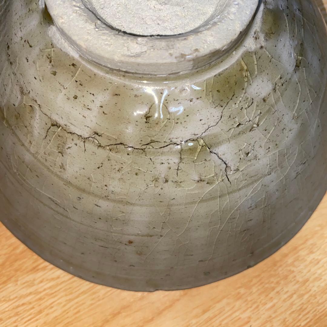 陰刻紋青磁茶碗　宋時代　耀州窯