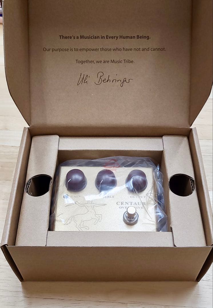 【送料無料】旧デザイン CENTAUR OVERDRIVE BEHRINGER