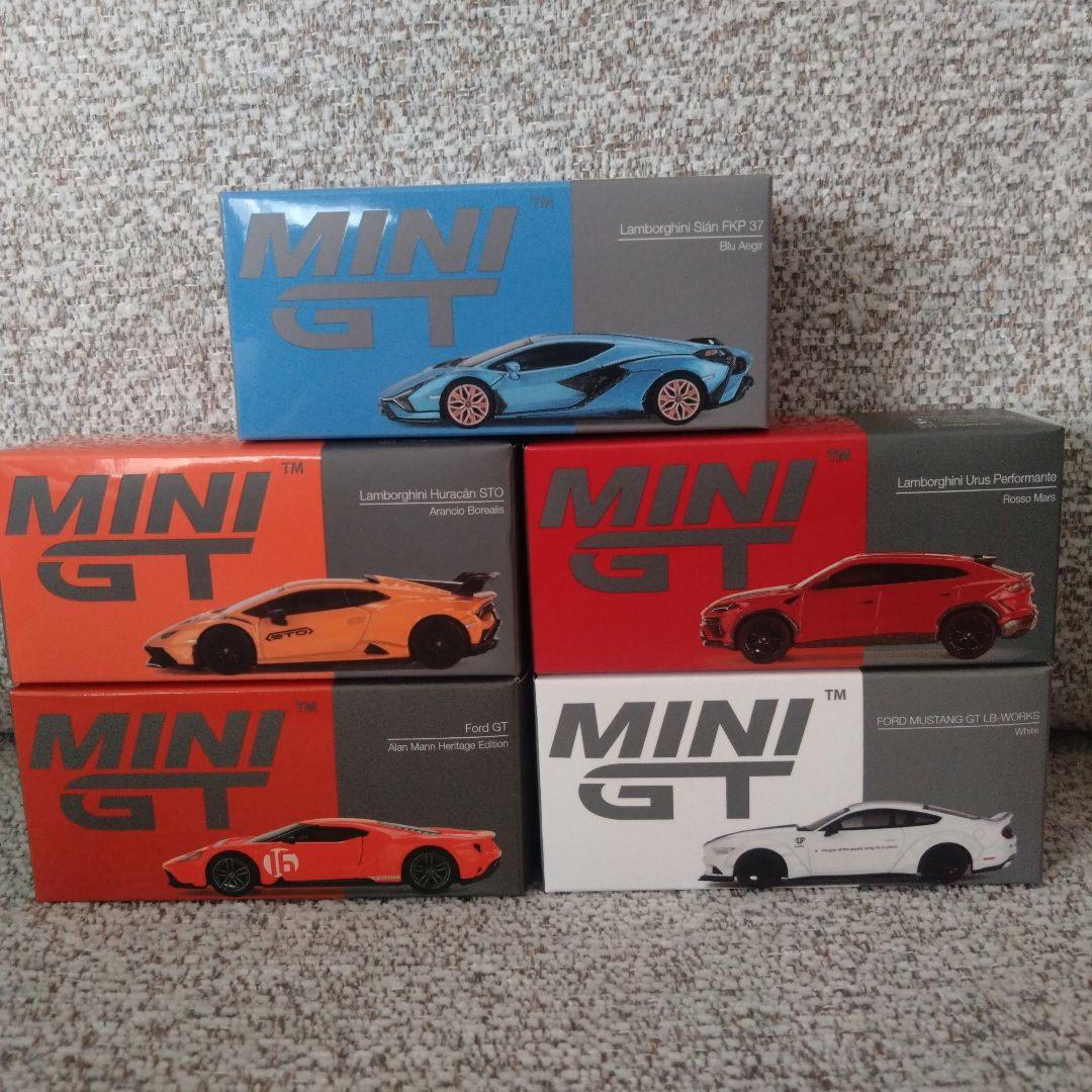 MINI GT ランボルギーニ / フォード 5台セット